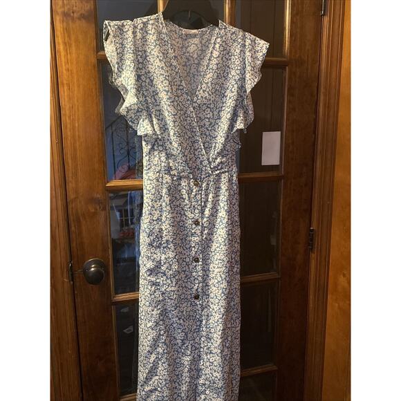 Seinna sky MAGNOLIA DRESS Floral Print size L - Picture 1 of 4